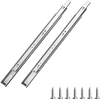 VEVOR Drawer Slides, 20 inch, 10 Pairs Full Extension Ball Bearing Cabinet Rails, 100 LB Load Capacity Heavy Duty Side Mount Dresser Drawer Slides, Drawer Track Runners for Kitchen DIY Replacement