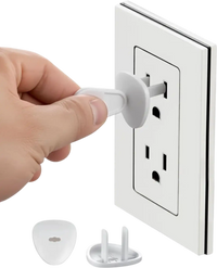 VEVOR Outlet Covers, 70 Pack, Plug Covers for Electrical Outlets, Secure Electric Socket Protector Caps with Shock Prevention, Easy Installation, Insulated ABS, for Home Wall Power Sockets, White