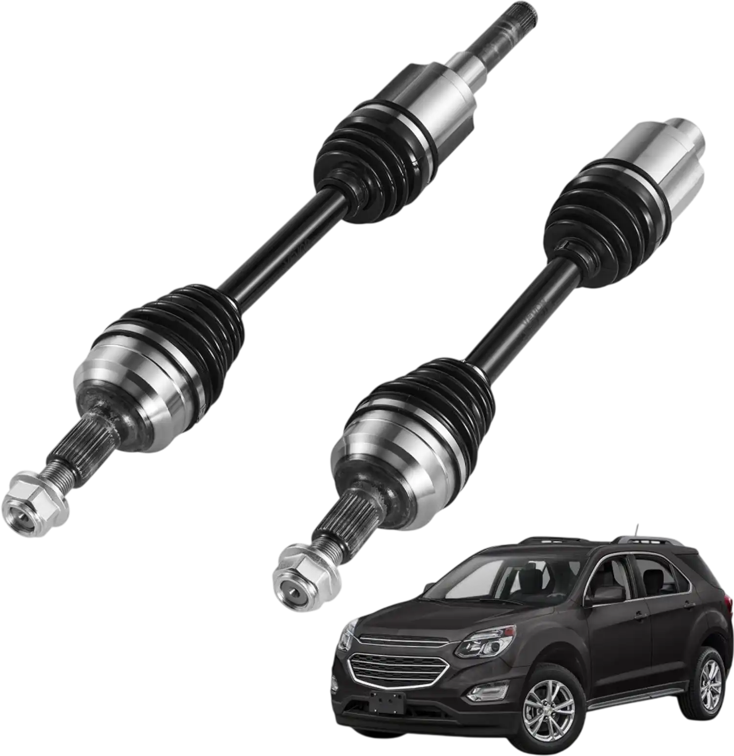 Vevor CV Axle Shaft Assembly Front Left & Right Pair for 2010-2017 Chevrolet Equinox New