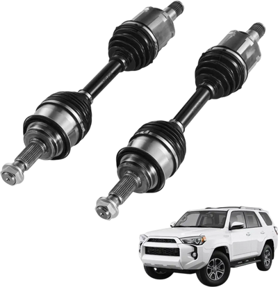 VEVOR CV Axle Shaft Assembly, 2 Pieces Front Left & Right (Driver and Passenger Side), Automotive Replacement CV Joint Axles Pair Compatible with 2003-2022 Toyota 4Runner, Alloy Steel & Carbon Steel