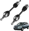 VEVOR CV Axle Shaft Assembly, 2 Pieces Front Left & Right (Driver and Passenger Side), Automotive Replacement Joint Axles Pair Compatible with 2009-2017 Chevrolet Traverse, Alloy Steel & Carbon Steel