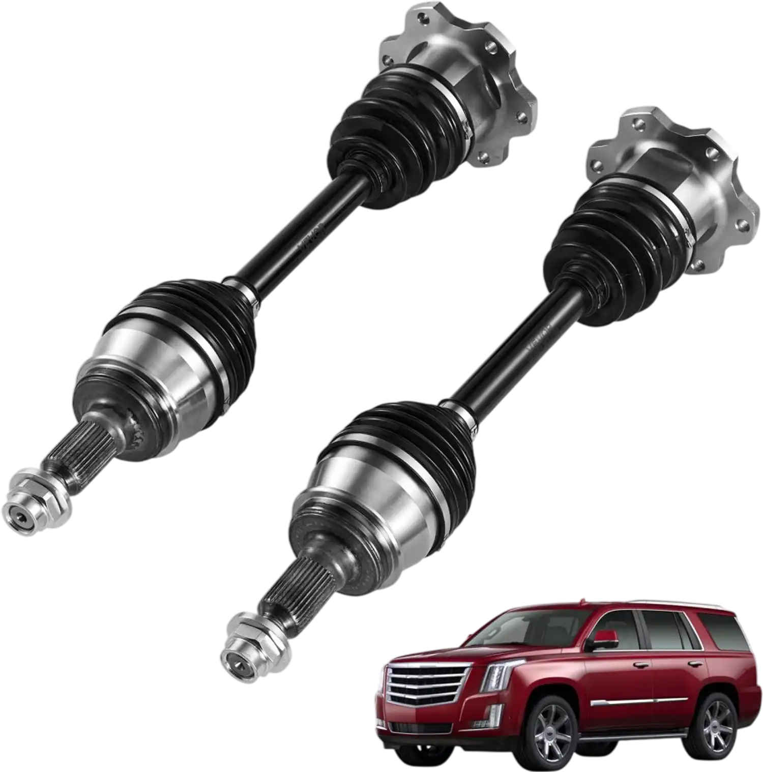Vevor CV Axle Shaft Assembly Front Left & Right for 2007-2020 Cadillac Escalade New
