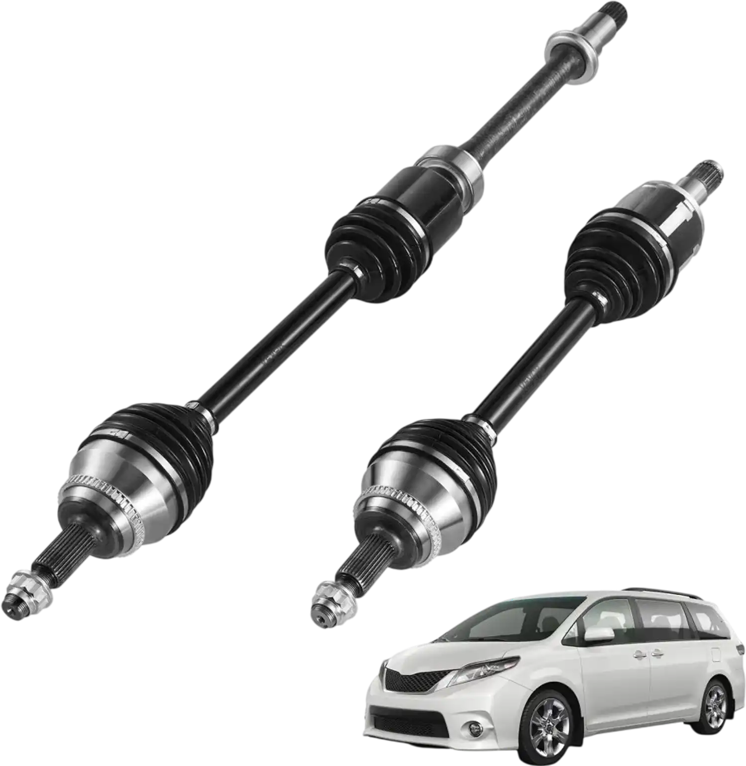 Vevor CV Axle Shaft Assembly Front Left & Right for 2004-2010 Toyota Sienna New