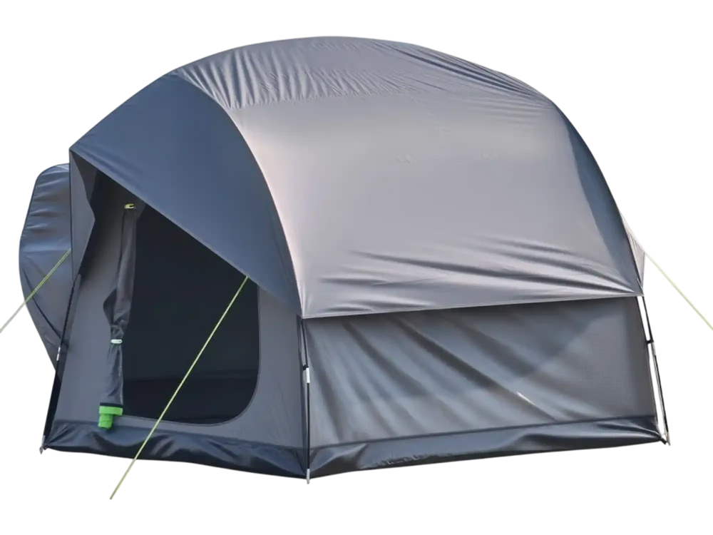 VEVOR SUV Tent for Camping, 8FT L x 8FT W, Waterproof PU2000mm Spacious Double Layer Design for 5-8 Person, SUV Camping Tent with Mesh Windows, Includes Rainfly & Storage Bag, for Outdoor Activities