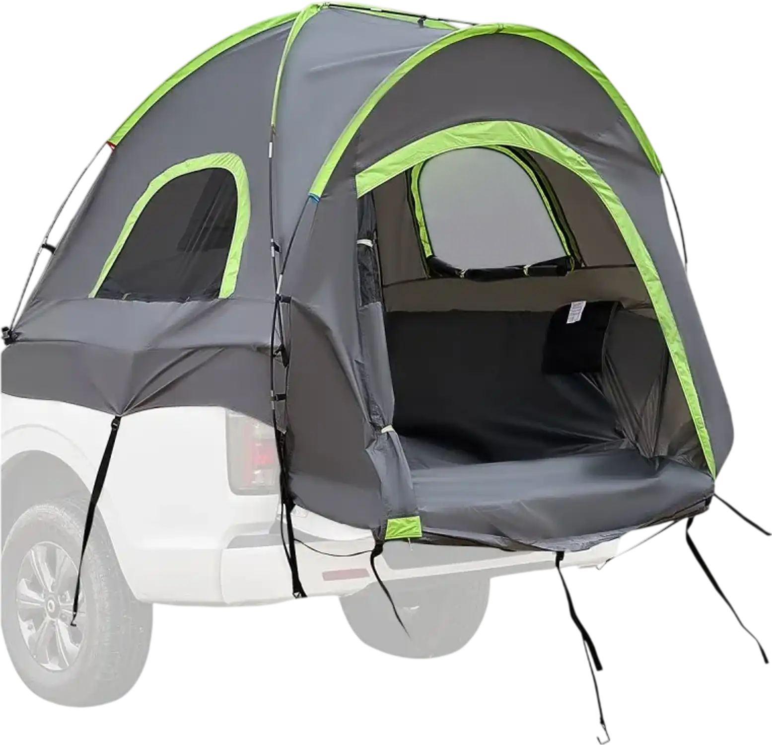 Vevor Truck Tent 5.0-5.2' Waterproof PU2000 2-3 Person Pickup Bed Camping Tent New