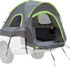 VEVOR Pickup Truck Tent, Fit 5.0-5.2 ft Truck Tents for Camping, Waterproof PU2000mm 2-3 Person Sleeping Truck Bed Tent with Double Layer Design Windows, Sturdy Truck Bed Camper Shell with Storage Bag