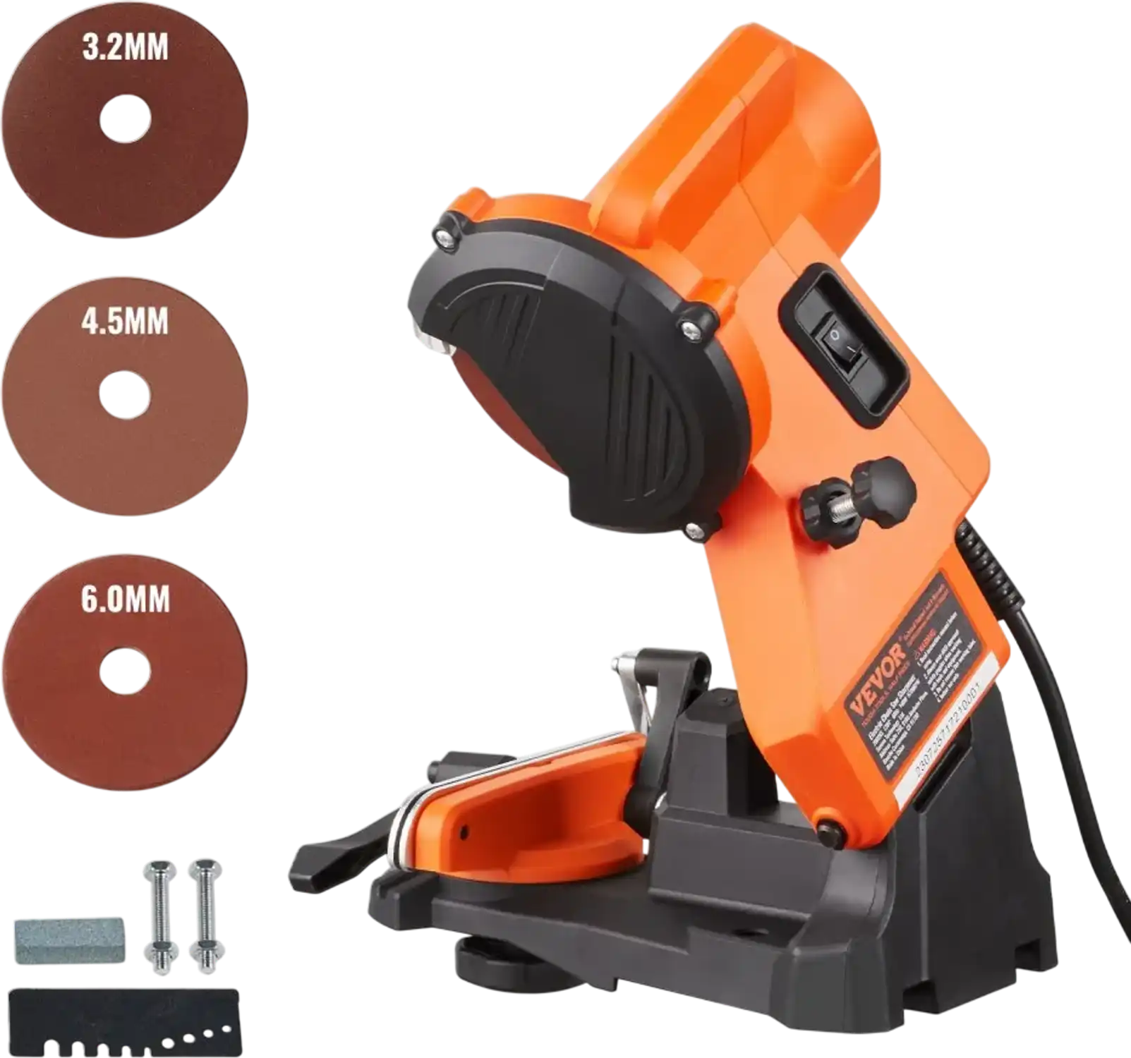 Vevor Electric Chainsaw Sharpener 140W 5700 RPM Bench Saw Chain Tool New