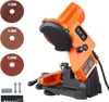 VEVOR Electric Chainsaw Sharpener, 140W Electric Saw Chain Blade Sharpener 5700RPM, Professional Bench Chain Saw Sharpening Tool with 3 Grinding Wheels Fit 0.25" to 0.404" Pitch Chains