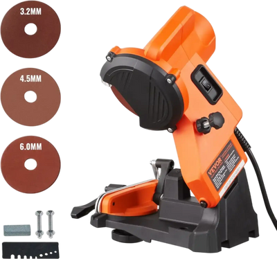 Vevor Electric Chainsaw Sharpener 140W 5700 RPM Bench Saw Chain Tool New