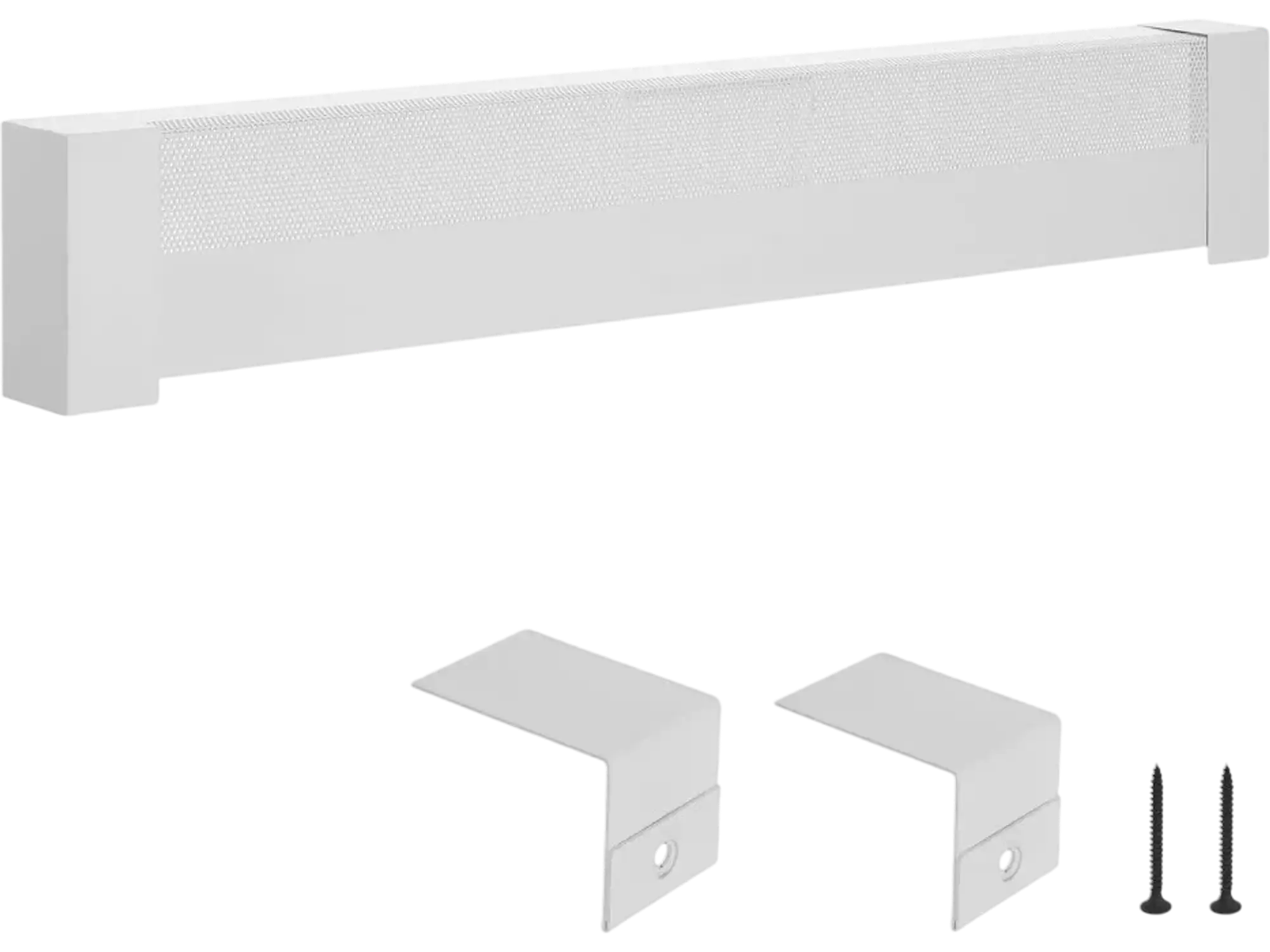 Vevor Baseboard Heater Cover Basic Series 4' White New