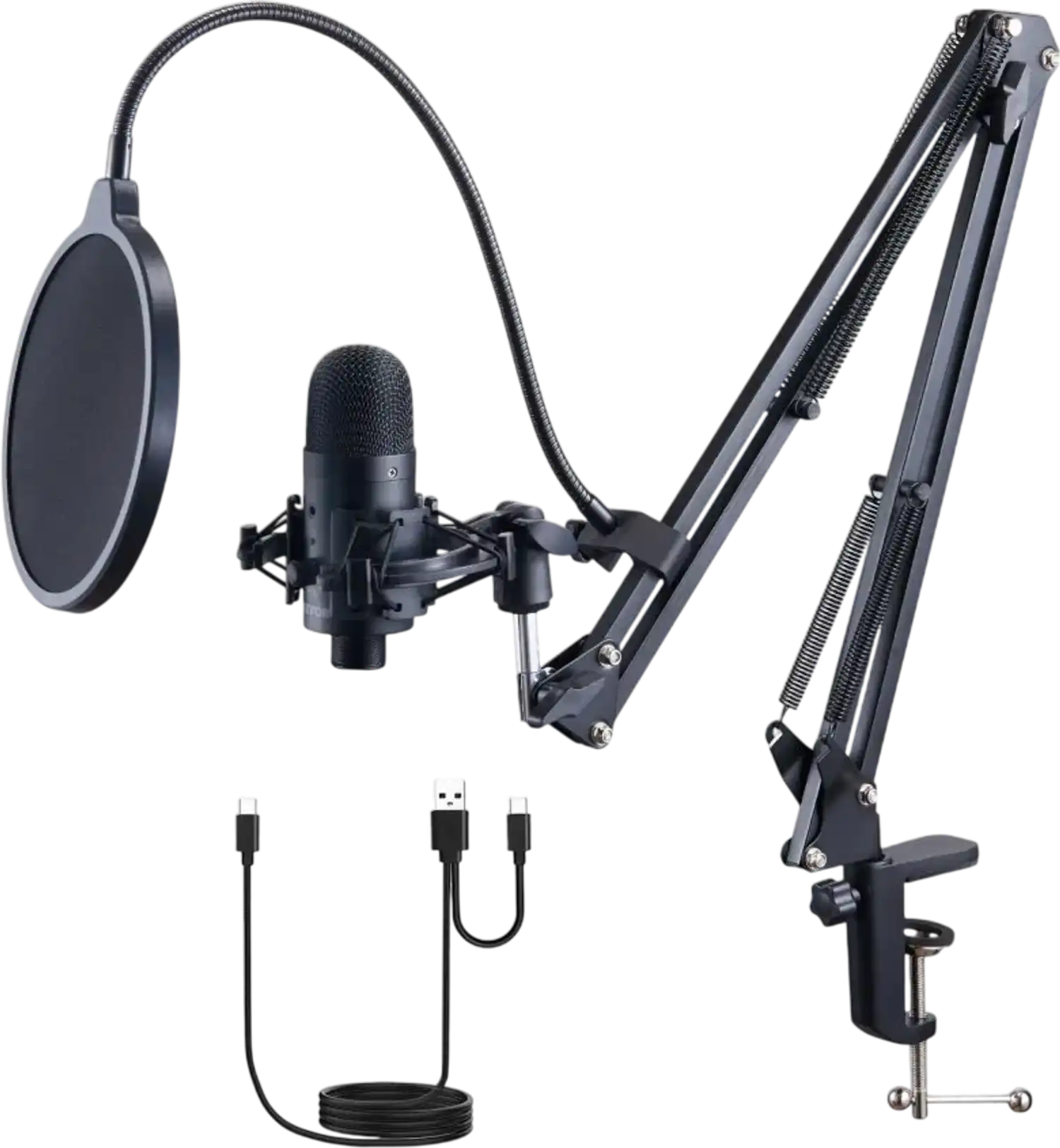 Vevor USB Microphone Professional Condenser Recording Kit New