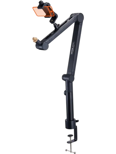 Vevor Microphone Boom Arm Desk-Mounted Adjustable Stand New