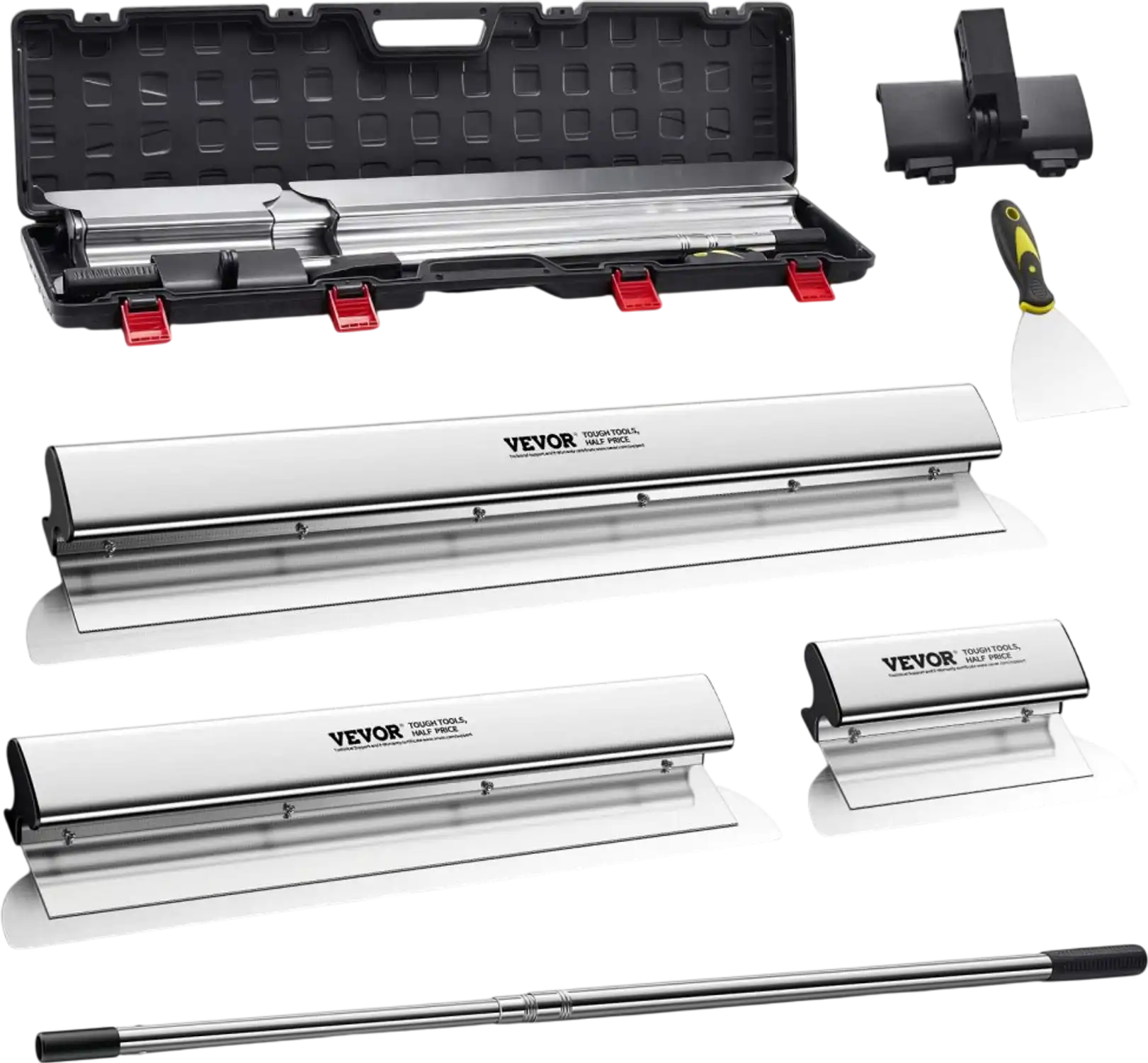 Vevor Skimming Blade Set Drywall Smoothing Knife Kit with 10