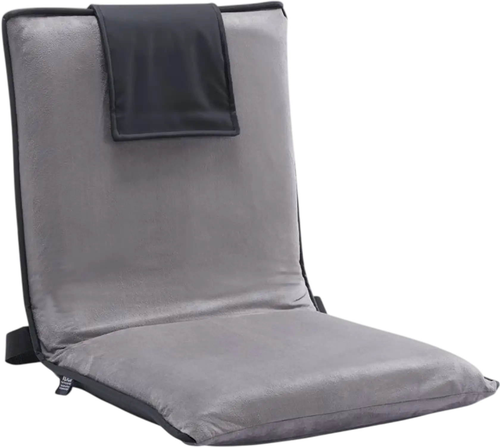 Vevor Floor Chair 6-Position Adjustable Meditation Chair with Back Support Gray New