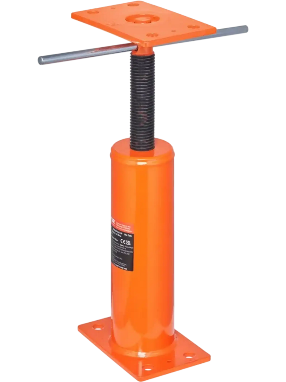 VEVOR House Floor Jack, 12"-16" Height Range, 9700 lbs Max Load Capacity, Adjustable Support Beam Basement Jack Post Pole for Leveling, Lift Support Steel Telescoping Jack Post for Temporary Support