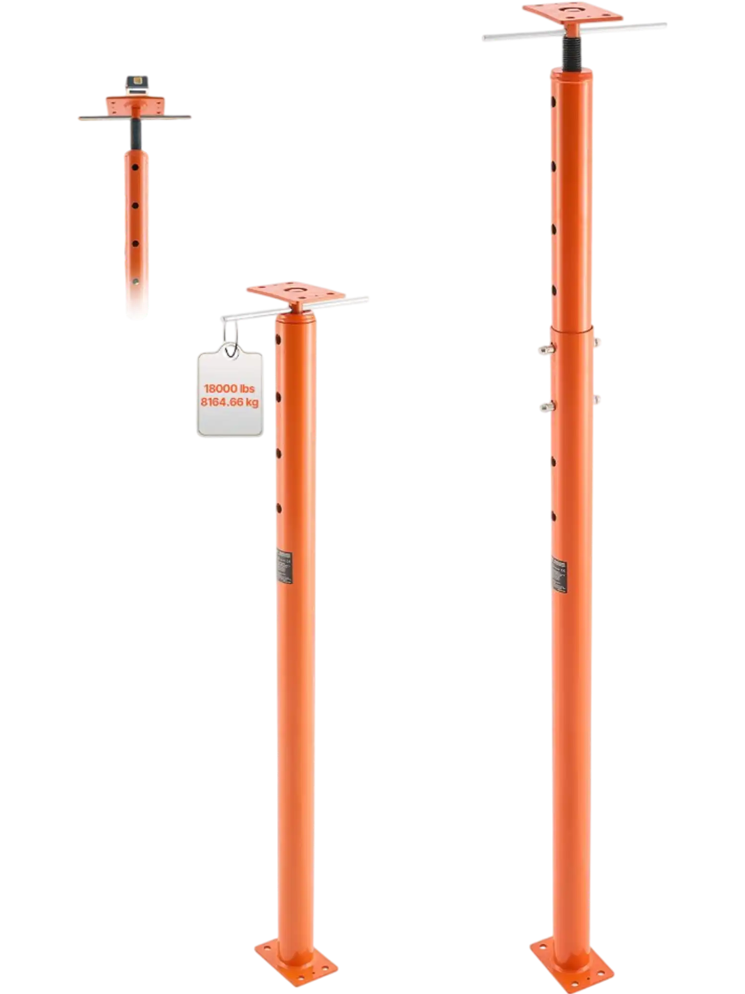 Vevor Floor Jacks for House 2-Pack 53-93