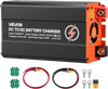 VEVOR DC to DC Charger with MPPT, 520W, 40A On-Board Battery Charger, Solar Panel/Alternator Dual Input, Smart Multi-Stage Charging for LiFePO4 Lead-Acid Batteries, 12V/24V-12V/24V, for RV Home Backup