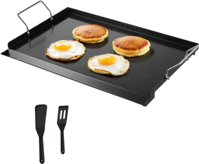Vevor Griddle Carbon Steel Flat Top Gas Grill Pan 24x16