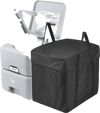 VEVOR Portable Toilet for Camping, Porta Potty with Carry Bag, 5.3 Gal Waste Tank & 3.2 Gal Flush Tank, Push-Button Pressurized Flush Commode, Leak-proof and Odourless Travel Toilet for Camping Car