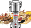 VEVOR Electric Grain Mill Grinder, 0.3 lbs Commercial Spice Grinders, High Speed 850W Stainless Steel Pulverizer Powder Machine, for Dry Grains, Spices, Cereals, Coffee, Corn & Pepper, Straight Type