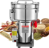 VEVOR 2000g Electric Grain Mill Grinder, 3400W 32000RPM High Speed Spice Corn Dry Grinding Machine, Stainless Steel Pulverizer Powder Machine for Dried Grains Coffee Beans Spices Nuts (270° Swing Type)