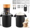 VEVOR Electric Grain Mill Grinder, 600W High Power Commercial Spice Grinder, 14 Gal Pulverizer Powder Machine with Galvanized Sharp Blades, for Dry Grains, Spices, Cereals, Coffee, Corn & Pepper