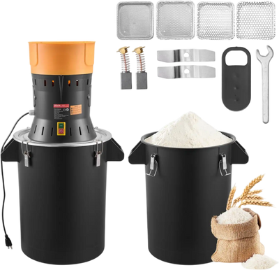 Vevor Commercial Spice Grinder 600W High Power Grain Mill 1/4 Gal New