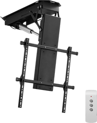 VEVOR Motorized Ceiling TV Mount, TV Wall Mount for 32 to 70 Inch TV, Electric Adjustable Ceiling TV Mount, Motorized Flip Down TV Mount Bracket with Max VESA 24 x 24 in, Fits TVs Up to 110 lbs