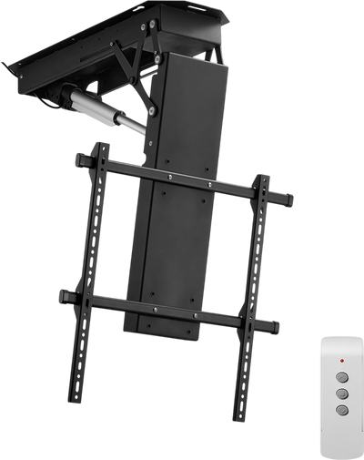 VEVOR Motorized Ceiling TV Mount, TV Wall Mount for 32 to 70 Inch TV, Electric Adjustable Ceiling TV Mount, Motorized Flip Down TV Mount Bracket with Max VESA 24 x 24 in, Fits TVs Up to 110 lbs