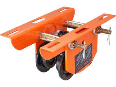 Vevor Manual Trolley Electric Hoist Push Beam 1100 lbs 0.5 Ton New
