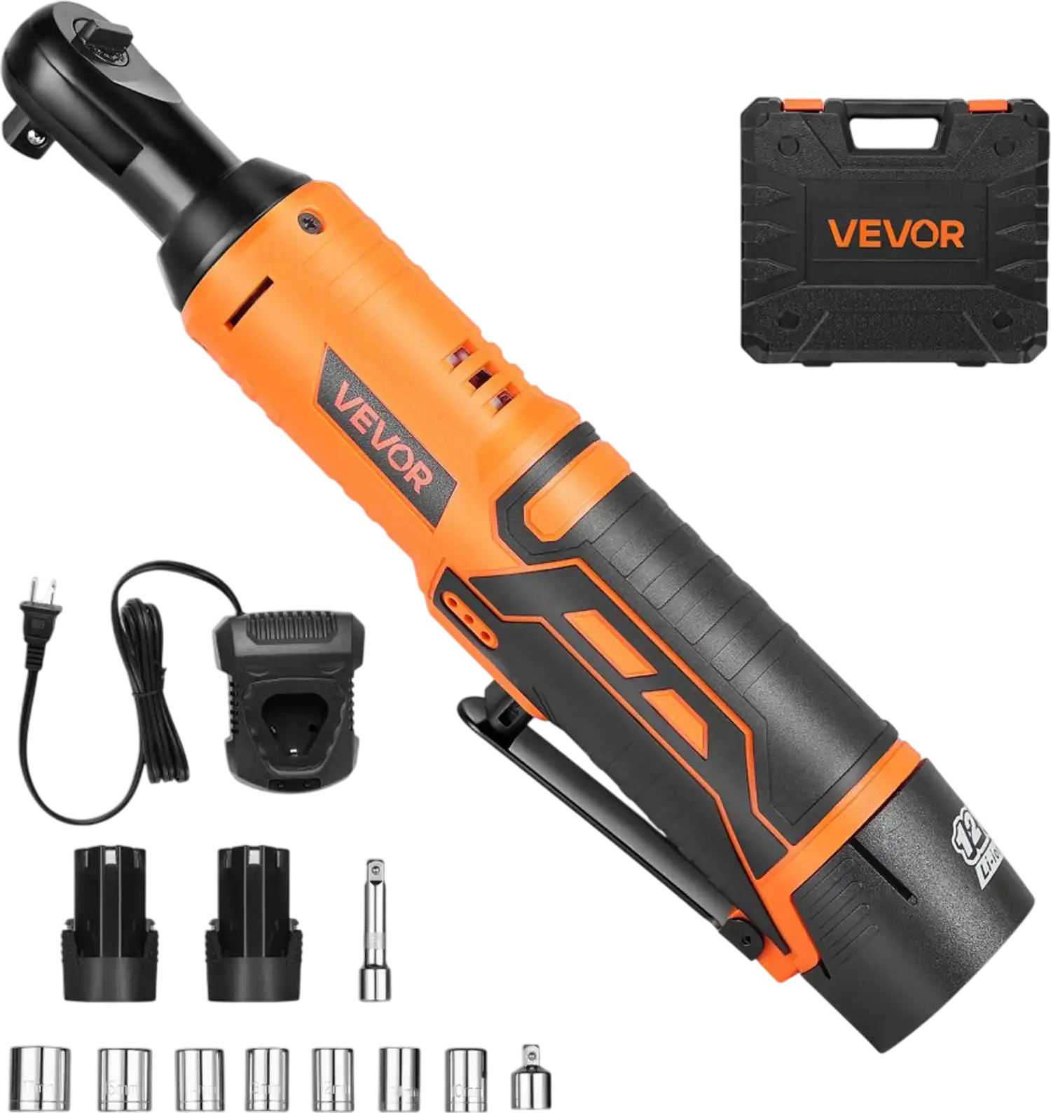 Vevor Electric Ratchet Wrench Cordless 3/8