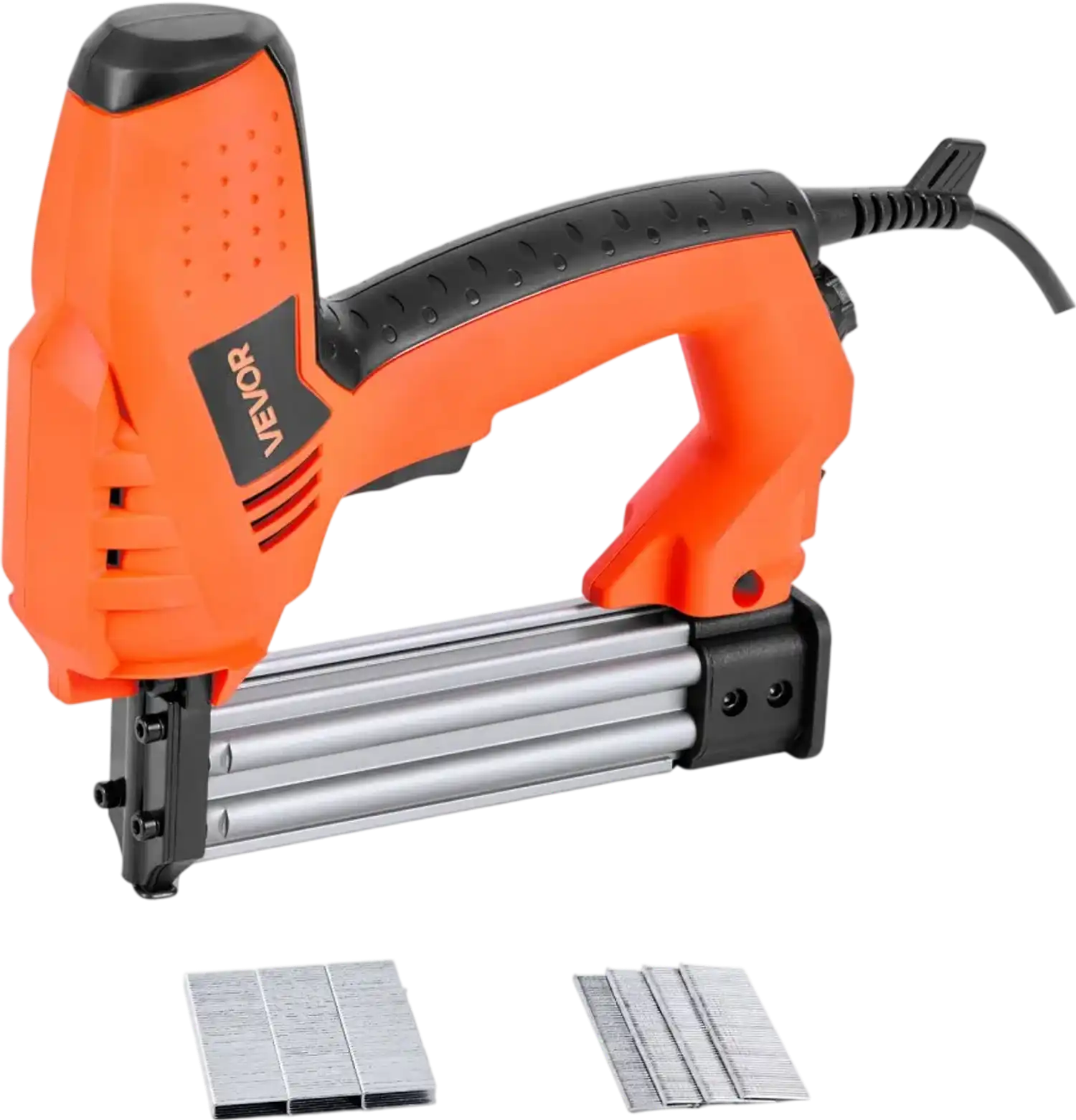 Vevor Electric Nail Gun 2-in-1 Brad Nailer Staple Gun 18 Gauge 1-1/4