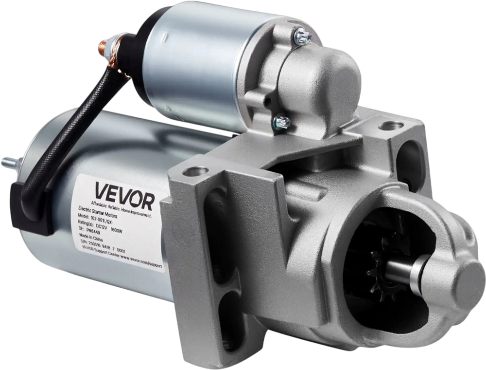 VEVOR Starter 6449, Starter Motor Replacement Compatible with Oldsmobile Bravada V6 4.3L 96-98, Isuzu Hombre V6 4.3L 97-98, GMC Yukon XL 2500 V8 8.1L 01-02, OEM 106449L 12564108 9000879 410-12153R