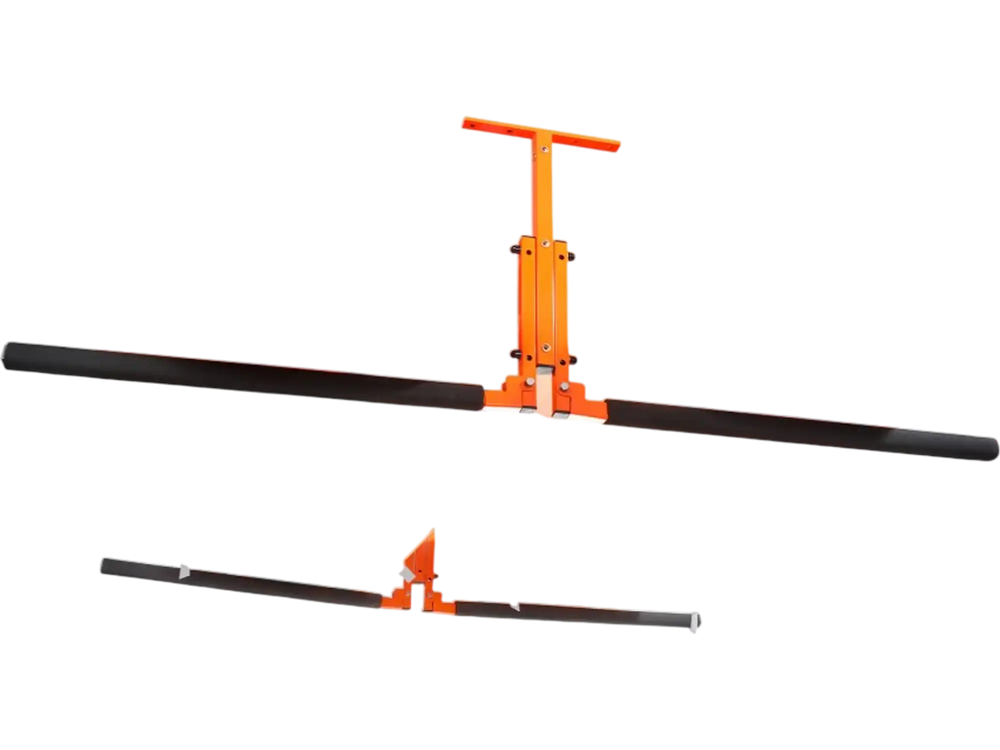 VEVOR Kayak Ceiling Storage Rack, Ceiling Storage Rack for 2 Kayak Canoe SUP, Adjustable Height Overhead Kayak Holder Hanger with Padded Arms, 250 LBS Max Load, for Indoor Outdoor Storage