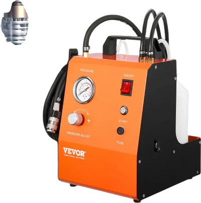 Vevor Brake Bleeder Kit Electric Pressure Gauge Built-In Air Pump 110V New