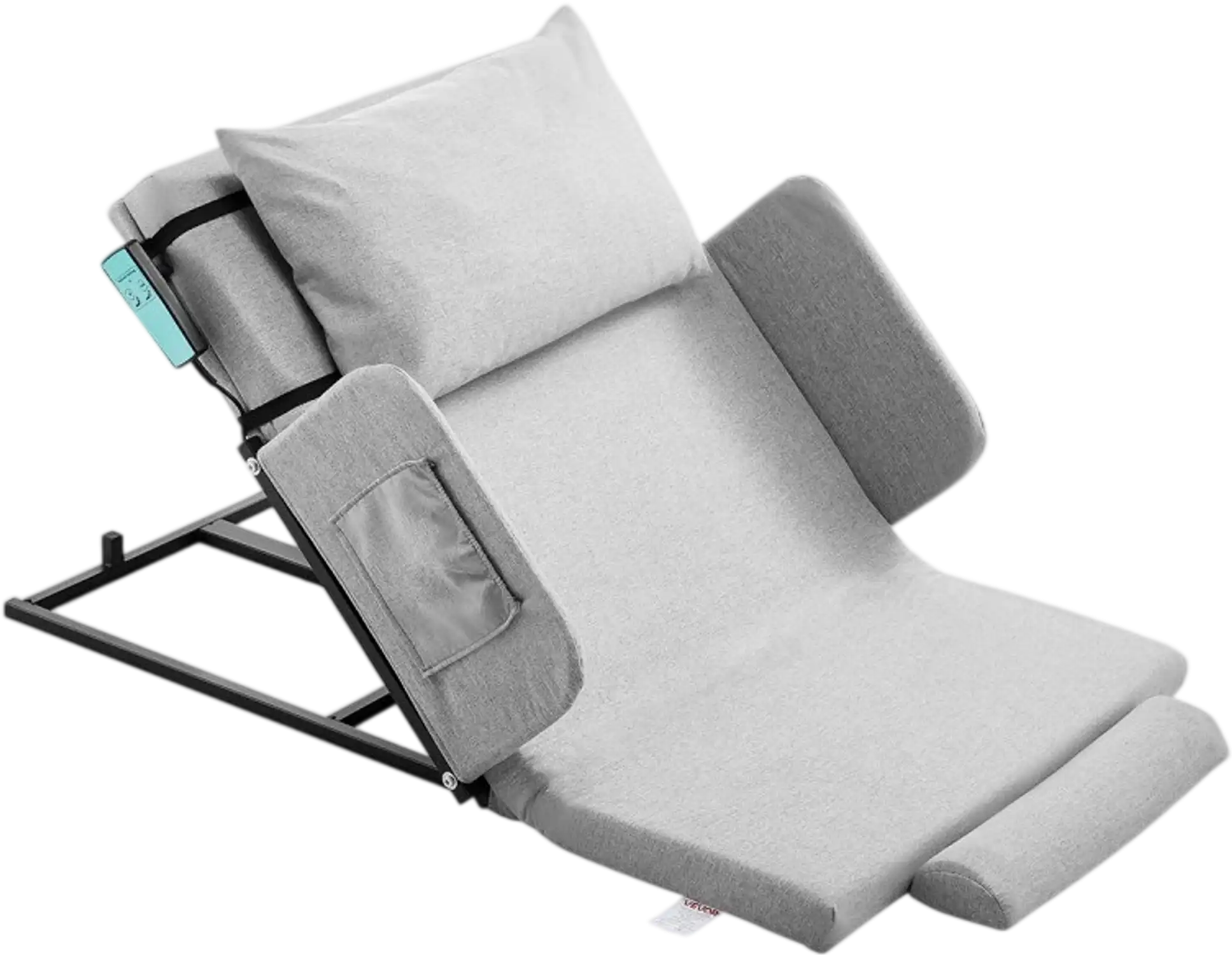 Vevor Lifting Bed Backrest Electric Adjustable 4-68° with Guardrail & Storage Pouch New