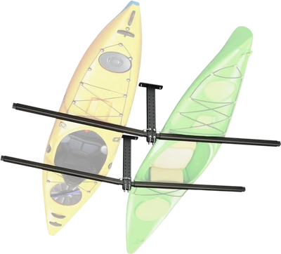 Vevor Kayak Storage Rack Ceiling Mount for 2 Kayaks 250 lbs New