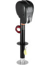 VEVOR Electric Trailer Jack, 3500 lbs, Heavy Duty RV Electric Power Tongue Jack with 2 Way Connector, Memory Function, Crank Handle & Weatherproof Jack Cover, 9.5"-26.3" Lift, for Trailers & Campers