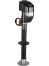 VEVOR Electric Trailer Jack, 5000 lbs, Heavy Duty RV Electric Power Tongue Jack with 2 Way Connector, Remote Control, Crank Handle & Weatherproof Jack Cover, 10"-28.3" Lift, for Trailers & Campers