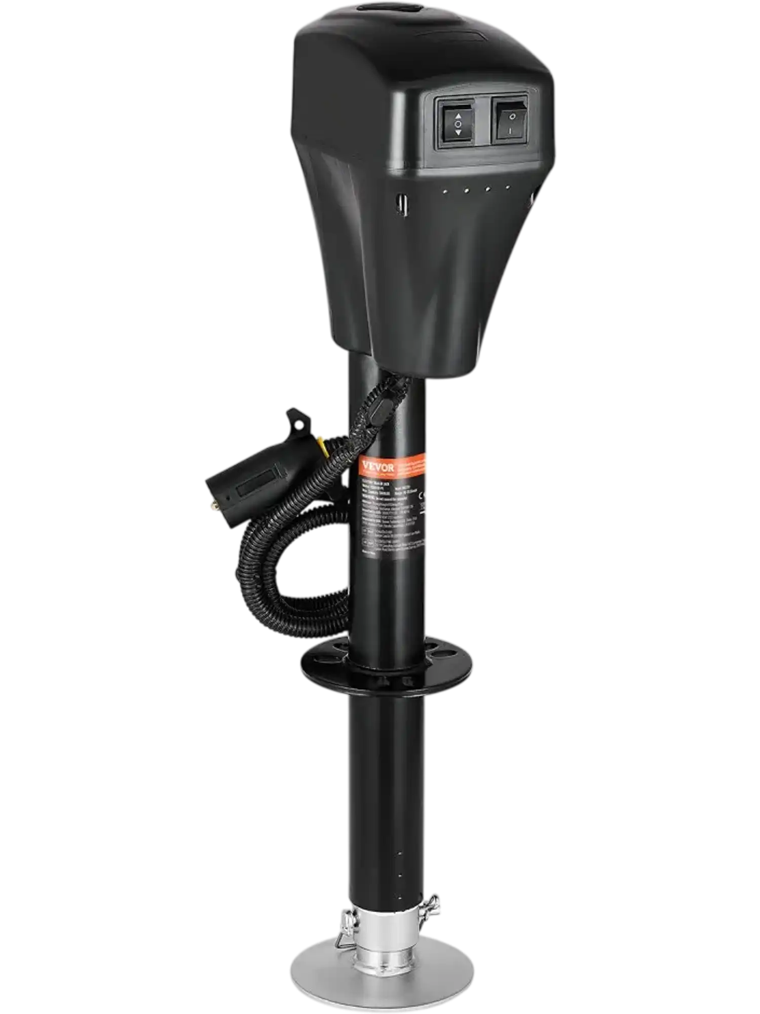 Vevor Electric Trailer Jack 5000 lbs Power Tongue Jack for RV Trailer Camper Black New