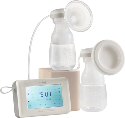 Vevor Breast Pump Adjustable Electric Single/Double Breastfeeding Pump New