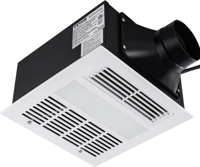 Vevor Bathroom Exhaust Fan Ceiling Ventilation Heater 110 CFM 1500W New