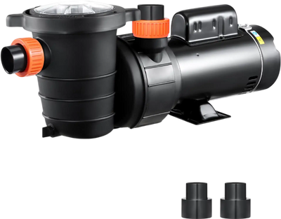 Vevor Above Ground Pool Pump 1.5 HP/0.35 HP Dual Speed 110 GPM 110V New