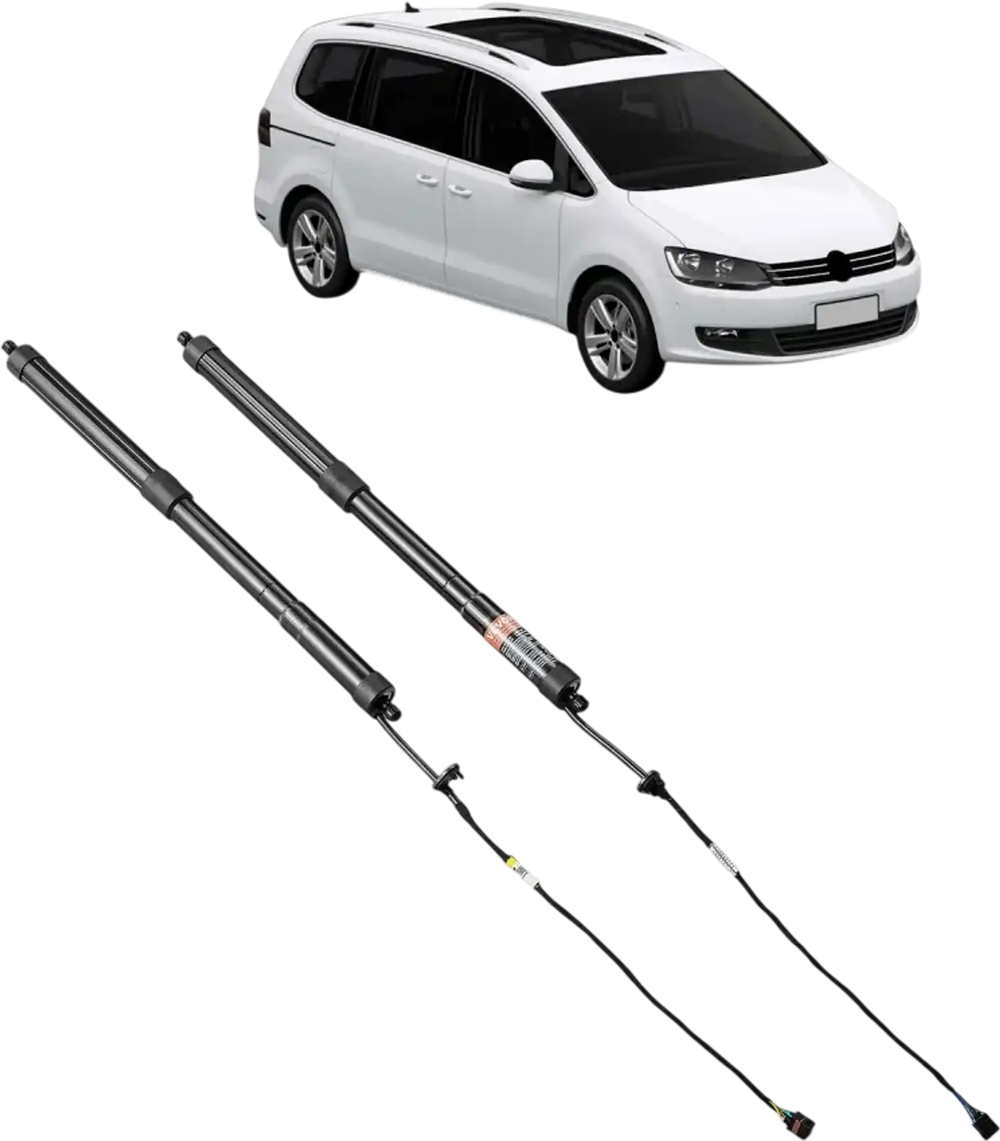 VEVOR Rear Left & Right Tailgate Power Lift Support, Compatible with 2010-2023 VW Sharan (7N,7N1,7N2), Electric Tailgate Liftgate Power Hatch Shock Strut Replace OE# 7N0827851E 7N0827851G (2PCS)