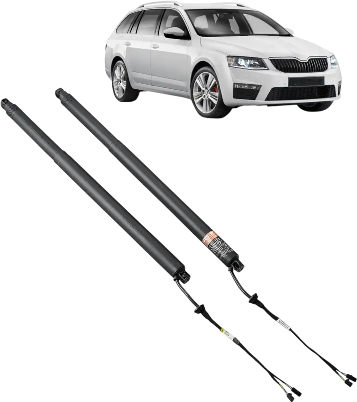 Vevor Rear Tailgate Struts Skoda Octavia III Power Lift Support 2-Pc New