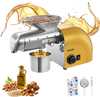 VEVOR Oil Press Machine, 11 LBS/H Capacity, 1250W Oil Extractor Machine, Automatic Electric Oil Maker for Home Commercial Use, 122℉–572℉ Hot & Cold Pressing for Peanuts Sesames Soybeans Almonds