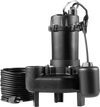 VEVOR Submersible Sewage Pump, 1 HP, 5200 GPH Cast Iron Sewage/Effluent Pump with Automatic Tethered Float Switch, 2-Inch NPT Discharge, 120V, 25 ft Max Lift, for Basement, Septic Tank, Residential