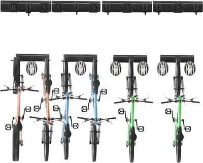 Vevor Bike Storage Rack Wall-Mount 6-Bike Garage Organizer 68