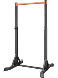 VEVOR Pull Up Bar, 330LBS Capacity Portable Pullup Bar Station, Pullup Bars Free Standing with H-Frame Structure & Heavy-Duty Steel Tube, 8 Level Height Adjustment Gravity Fitness for Arms Back Chest