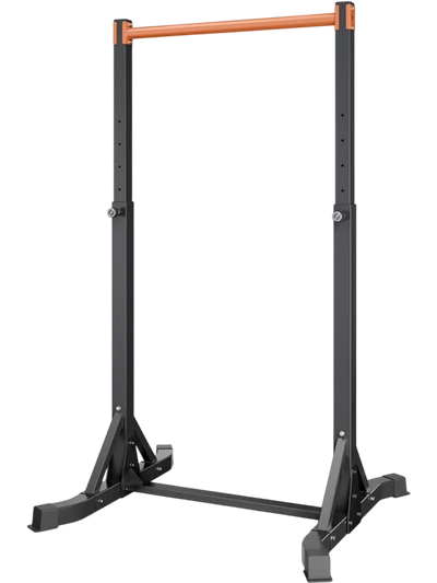 VEVOR Pull Up Bar, 330LBS Capacity Portable Pullup Bar Station, Pullup Bars Free Standing with H-Frame Structure & Heavy-Duty Steel Tube, 8 Level Height Adjustment Gravity Fitness for Arms Back Chest